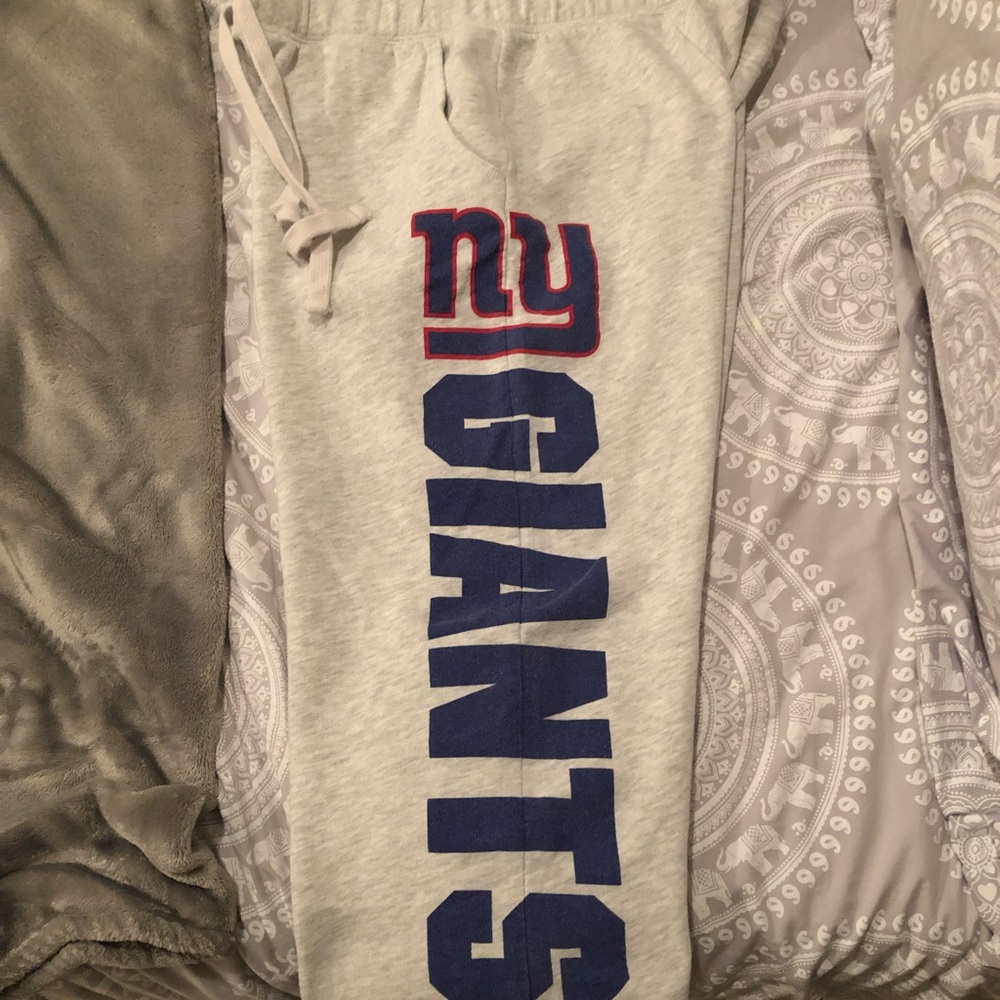 Pink by VS NY Giants Boyfriend Sweats
